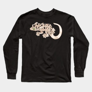 Dalmatian Crested Gecko Long Sleeve T-Shirt